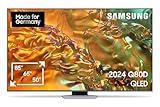 Samsung QLED 4K Q80D Fernseher 75 Zoll, Samsung TV mit Neural Quantum 4K AI Gen2 Prozessor, 4K AI Upscaling, Direct Fully Array, Smart TV, KI TV, GQ75Q80DATXZG, Deutsches Modell [2024]