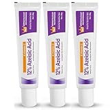 12% Azelaic Acid Serum, Azelainsäure Gesichtsserum, dunklen Flecken, Rosacea-Akne und zum Ausgleich von Talgüberschuss, für Sensible Haut, Aufgehellte Pickelmale, Glow Skin (3 Pcs)