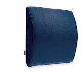 TEMPUR Lordosekissen I höhenverstellbar I Farbe blau I Größe 36 x 36 x 7 cm