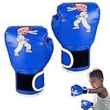 Kinder Boxhandschuhe – Cartoon Design Boxhandschuhe Für Und Mädchen | Stoßdämpfende Schlagtrainingshandschuhe Für Anfänger, Geeignet Für Boxsport, Kampfsport, Fitnessübungen Und Training In Sch