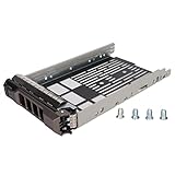 Mtlavishness 3,5-Zoll-Festplattenfach, universell für SAS-SATA-Serverfestplatten, Metall-ABS-Konstruktion sorgt für Langlebigkeit, passend für R730 R820 R920, 3,5 Zoll, Farbe