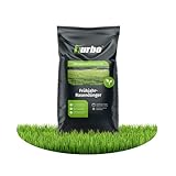 Turbogrün Rasendünger Frühjahr 5kg, gesunder Rasen verdrängt Moos, Ideal für Frühjahr und Sommer, geeignet für Streuwagen, staubarmes Granulat, Rasen dünger