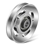NOLITOY Aluminium Riemenscheibe für Fitnessgeräte Langlebig und Präzise für Kabelturm und Latzugmaschinen Zubehör für Home Gym Drehung Professionell