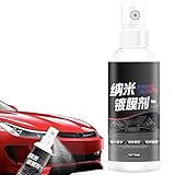 UINO Sprühen Sie Autowachs-Politur | Quick Coat Keramikbeschichtungsspray,Hydrophobe Formel und UV-Schutz-Keramikspray für das Auto, langlebig, schnelle und einfache Anwendung