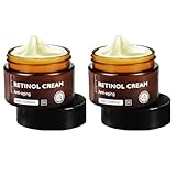 Anti-Aging Retinol Creme, Anti-Aging Retinol Creme Gesicht, Reduzieren Falten und Dunkle Flecken, Faltenreduktion und Feuchtigkeitspflege, Gesichtspflege für für Alle Hauttypen, 30g (2)