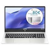 HP Chromebook 15a-na0003sf Laptop 15,6 Zoll FHD (Intel Celeron, 4 GB RAM, 64 GB eMMC, AZERTY, ChromeOS) grau