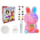 Glugahrif Set zur Personalisierung Ihrer Lampe – Set Osterhase, kreative Freizeit – Kreativset für Jungen Mädchen Familie Geburtstag Weihnachten Ostern