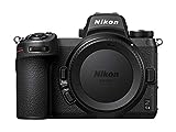 Nikon Z 6II Spiegellose Vollformat-Kamera (24,5 MP, 14 Bilder pro Sekunde, Hybrid-AF, 2 EXPEED-Prozessoren, doppeltes Speicherkartenfach, 4K UHD Video mit 10-Bit-HDMI-Ausgabe)