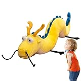 Niedliche Drachen-Plüschtiere, Drachen-Plüschtier, Plüschkissen, Drachenpuppe, Plüschkissen, 80 cm lang, niedlicher Cog