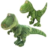 JhavexToy Dinosaurier Kuscheltier,40cm Dinosaurier Plüschtier,Dino Kuscheltier, Tyrannosaurus Plüsch Cuddle Toys Stofftier Plüschtier Kuscheltier Figur Weihnachten Neujahr Geschenke für Kinde