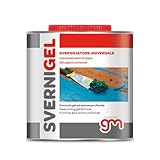 MagazziniGM SVERNIGEL, Universal-Lackentferner, Gel-Technologie, für Holz, Eisen & Wände, Chlorfrei, Tiefenwirkung, Für Vertikale Flächen, 750ml