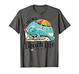 Living The Beach Life - Seekühe Relaxing Seaside T-Shirt