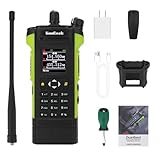 HAMGEEK APX-8000 12W Dual Band Radio VHF UHF Walkie Talkie mit Dual PTT Duplex Arbeitsmodus (grün)