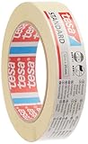 tesa Standard 05086-00000-00 Abdeckband 50m x 25mm, Gelb