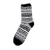 Cheerleader Socken korallenrote -Socken, Streifensocken, bunte, leichte, sportliche Socken, Freizeitsocken, Wintersocken, karierte Socken Fusselfreie Socken Sneaker (D, One Size)