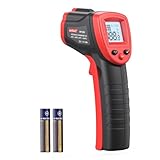 Wintact Infrarot Thermometer Temperaturmessgerät -50℃ bis 590℃, Digital IR Laser berührungslos Temperaturmessgerät, für Kochen, Pizza Oven (Nicht für Menschen)