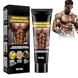 Abdominal Muscle Cream - Schlankmacher & Straffungscreme Für Bauch, Taille Und Po - 60g Fettverbrennende Creme Gegen Cellulite, Zur Hautstraffung Und Feuchtigkeitspflege Für Frauen Und Männer