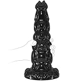 Super Big Butt Plug Anal Öffnung Trainer Stretcher G-Spot Dildo mit extra breiter Saugtasche