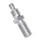 Dreibein-Stativ mit Kugelkopf, 1/4, 3/8, Dreibeinschraube, doppelter Verwendung, für Fotoausrüstung – Silber
