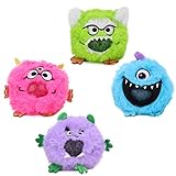 Toyland® Furry Monster Jelly Squeezer, 8 cm, Spielzeug für Kinder, zufällige Auswahl