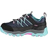 CMP Kids Rigel Low Trekking Shoes Wp Unisex Kinder Trekking-Schuhe, Blau Hellblau B Blue Acqua, 29 EU