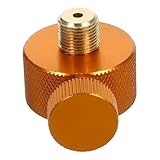PartyKindom Gaskartuschen Umrüstadapter Outdoor Gasflaschenadapter Metall Umrüstsatz Naher Osten Flüssiggasventil Konverter Campingkocher Zubehör