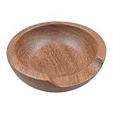 Kaffeebohnen -Dosierung Tasse - 3,35 Zoll Holzschiff zur Zubereitung, stapelbares Tablett mit Mehrzweckdesign, Single -Dosierungs -Accessoire für Tee, Nüsse, Samen, Zuhause