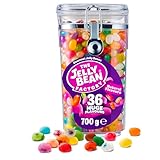 The Jelly Bean Factory - 36 Gourmet Flavours im Glas - Großpackung: 700 g Glas - 36 Geschmacksrichtungen - 100% Vegetarisch - Süßigkeiten - Geschenk