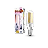 OSRAM LED-Speziallampen für Kühlschränke mit E14 Sockel | energiesparend, warm weiß, 40W-Ersatz, klar filament | PARATHOM SPECIAL T26 40 4 W/2700 K E14