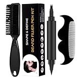 Niesel Bart-Stift – Pflegestifte, wasserfest, schweißfest, für 4 Bartspitzen, mit langanhaltender Abdeckung, natürlich