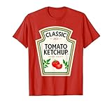 Ketchup Halloween Kostüm Tomate passend Halloween Ketchup T-Shirt