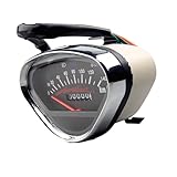 Trufolxiaz 12 V Allgemein Doppeltes Tachometer Kilger Mit Neutralem Scheinwerfer Signalantriebsmesser