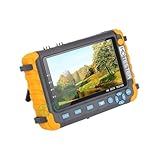OUTFYT Tragbarer CCTV-Tester IV8W 8MP AHD/CVI/TVI Mini-Monitor-Kameratester VGA-Eingang Videokabeltester Sicherheitskamera-Tester,Kabeltester(IV8W)
