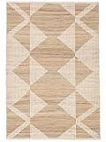 RugVista Zack Teppich - Beige/Weiß 160x230