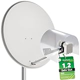 [ Test SEHR GUT, Note 1.2 *] GSS LNB Wetterschutz Abdeckung für 2 LNBs, LMB Wetterschutzkappe Wetterschutzhaube, Schutz vor Regen Hagel Schnee, LMB Schutzhaube für Satellitenschüssel, Haube Kappe