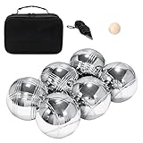 Bouquet-Set für den Außenbereich – Packung mit Kugeln aus Legierung, Metall-Rasenset, Premium-Peanque-Set, langlebig, für Picknick im Garten, Urlaub, Veranstaltungen