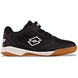 Lotto Unisex Kinder Sneaker, Black White, 34 EU