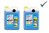 SET! 2 x 5 L SONAX ANTIFROST&KLARSICHT KONZENTRAT Scheibenreiniger Scheiben Scheinwerfer Frostschutz mit Citrusduft bis -30°