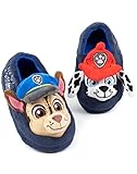 PAW PATROL Hausschuhe Kinder Kleinkinder | Animierte Rettungswelpen mit 3D-Ohren, Chase Marshall, für Mädchen und Jungen