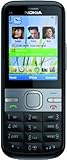 Nokia C5 Smartphone (5,6 cm (2,2 Zoll) Display, Bluetooth, 3,2 Megapixel Kamera) schwarz