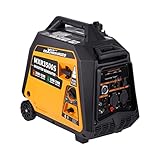 maXpeedingrods Inverter Stromgenerator 3500W LPG/Benzin 4 Takt mit USB und 230V Steckdosen Gas stromerzeuger Generator Digitaler leise leicht als Notstromaggregat für Camping Reise Garage