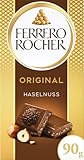 Ferrero Rocher Tafel - Original Milchschokolade mit Haselnuss – 1 x 90 g Schokoladentafel
