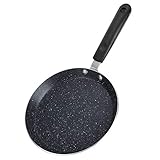 WAAZI Bratpfannen, Mini-Induktionspfanne for Crêpes und Pfannkuchen, Crêpe-Pfanne, Bratpfanne, Eierpfanne, Omelettpfannen for die Küche im Home-Restaurant ( Size : M )