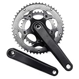 50/34T Mountainbikes, 170 mm, Vierkant-Kurbelgarnitur, 8/9-Gang-Kurbelgarnitur, Kurbelarm-Set für Mountainbikes, Rennräder