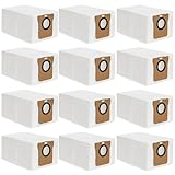 12 Stück Staubsaugerbeutel für Dreame L10s Ultra / L10 Ultra/L20 Ultra Staubbeutel für Xiaomi X10+ Ersatzbeutel Filtertüten Ersatz Beutel