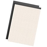 LIbgiubhy Ein 4 Quads Liniertes Millimeterpapier Block Millimeterpapier Notizbuch Mathematik Papierblock 80 Blatt Millimeterpapier Block