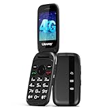 Ufferson Seniorenhandy Klapphandy ohne vertrag mit großen Tasten, Kontaktbild-Einstellungen, Dual-SIM, SPRACHANSAGE, 2,4' Farbdisplay, SOS, 1000mAh, Kurzwahl, Flip Handy Mobiltelefon mit Taschenlampe