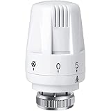 Youery Standard Thermostat Heizkörperventil Ersatzkopf, M30 x 1,5 Thermostat Heizkörperventil Heizsystem Pneumatische Temperaturregelventile für Waschbecken Bad Toilette
