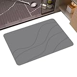 Badteppiche | Saugfähige Badematte für Badezimmerböden - Super saugfähiger Teppich 40 x 60 cm weicher Schutz für Kinder und ältere Menschen Stabilität Sicherheit zu Hause