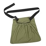 LOORGVEL Robuste Gartentasche zum Sammeln von Obst und Gemüse Verstellbare Ernteschürze mit Bequemem Hüftdesign Vielseitiger Pflückbeutel aus Langlebigem Material Leicht zu Reinigen als